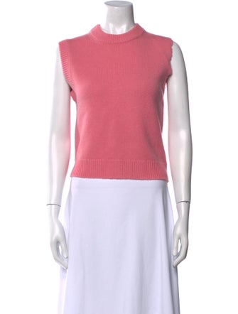 Tibi Lambswool Mock Neck Top