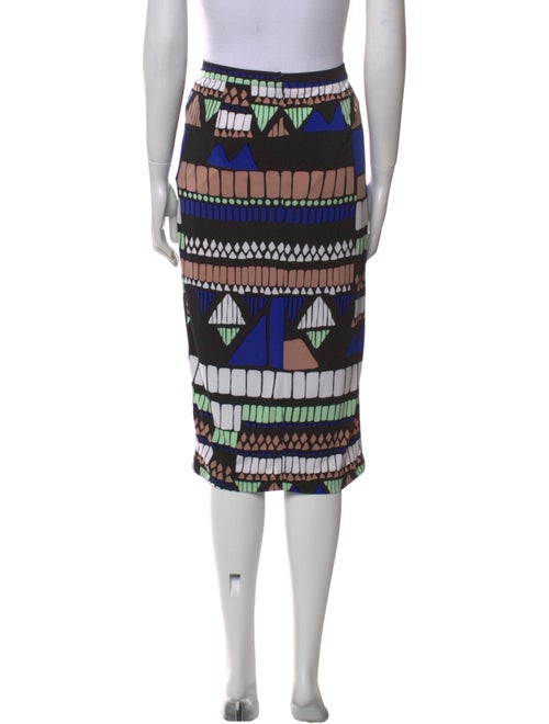Tibi Printed Knee-Length Skirt
