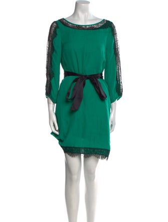 Tibi Silk Knee-Length Dress