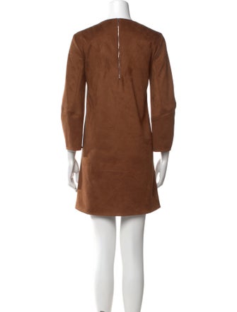 Tibi V-Neck Mini Dress