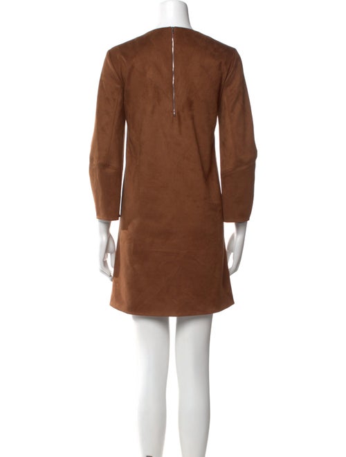 Tibi V-Neck Mini Dress