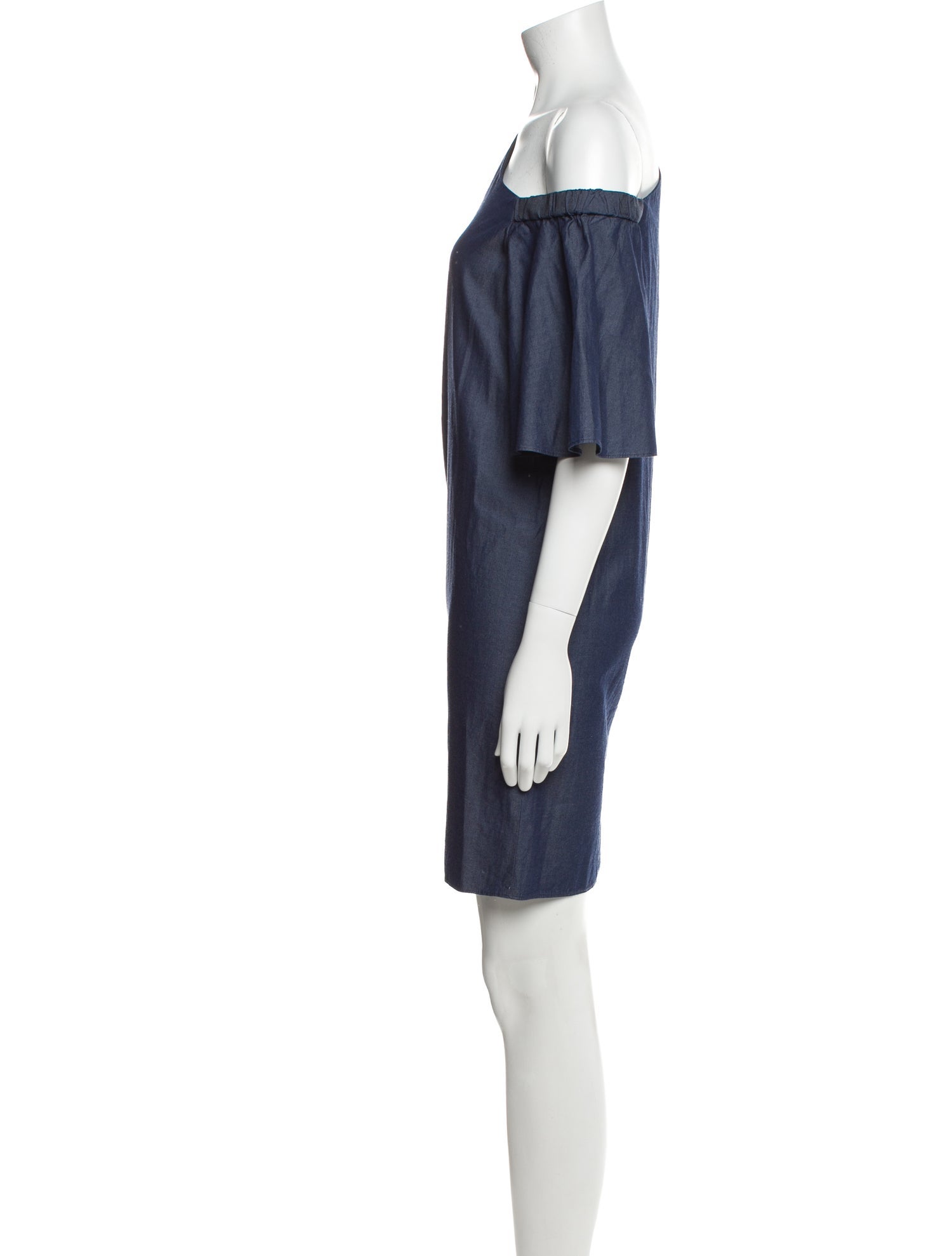 Tibi One-Shoulder Mini Dress