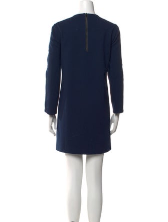 Tibi Crew Neck Mini Dress