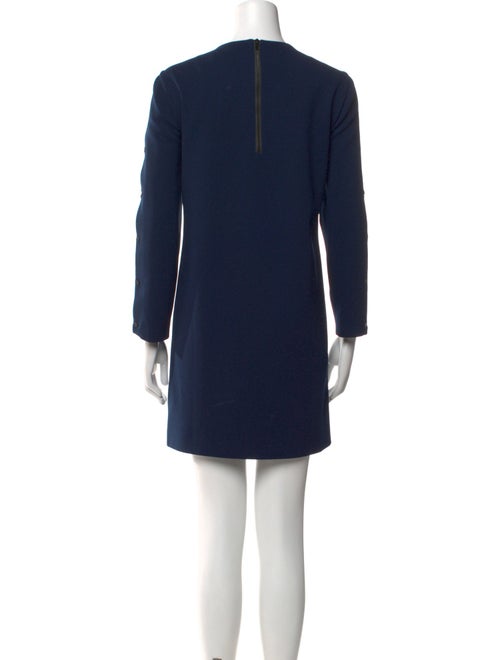 Tibi Crew Neck Mini Dress
