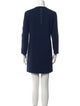Tibi Crew Neck Mini Dress