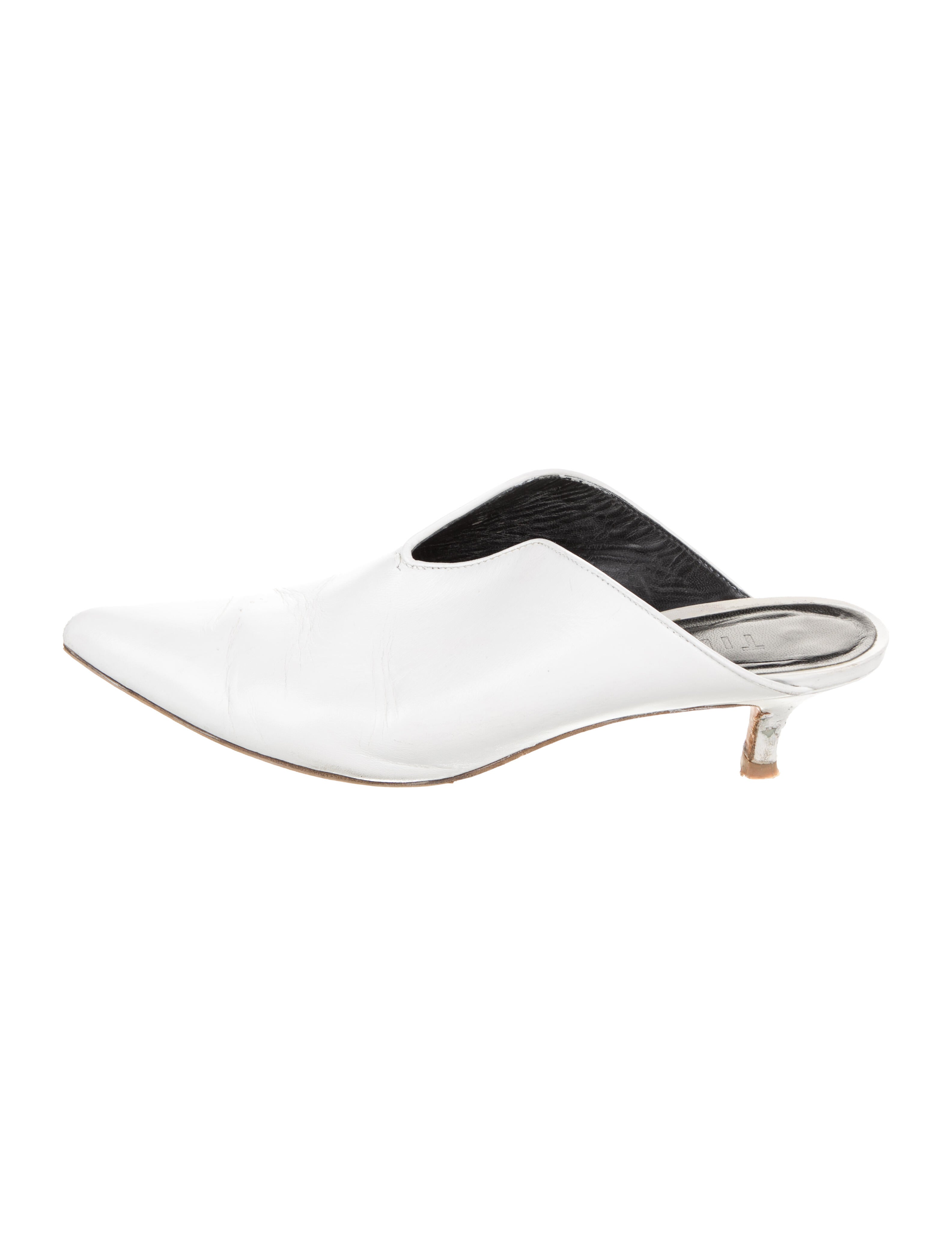Tibi Leather Mules