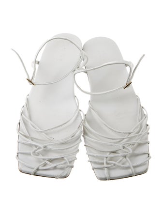 Tibi Leather Sandals