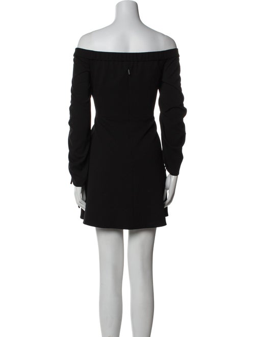 Tibi Off-The-Shoulder Mini Dress