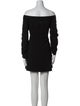 Tibi Off-The-Shoulder Mini Dress