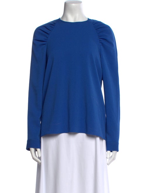 Tibi Crew Neck Long Sleeve Sweatshirt