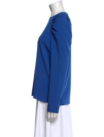 Tibi Crew Neck Long Sleeve Sweatshirt