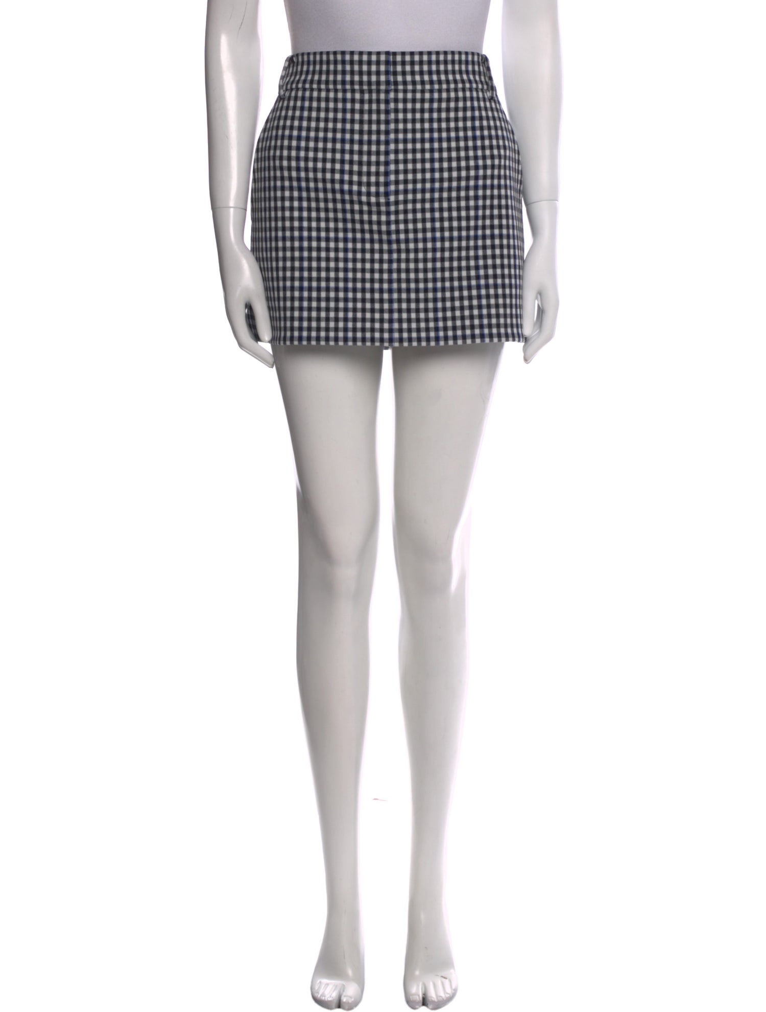 Tibi Plaid Print Mini Skirt w/ Tags