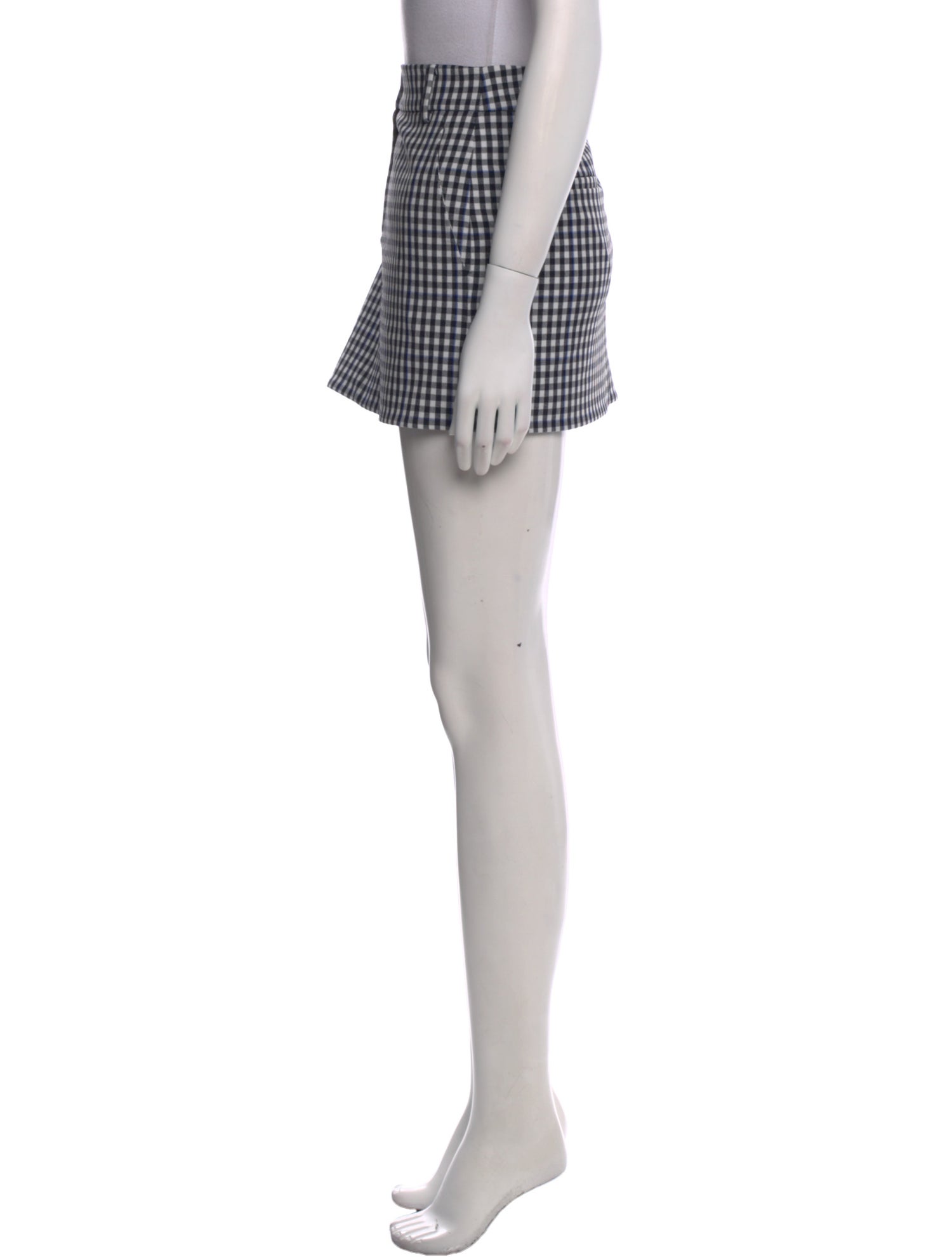 Tibi Plaid Print Mini Skirt w/ Tags