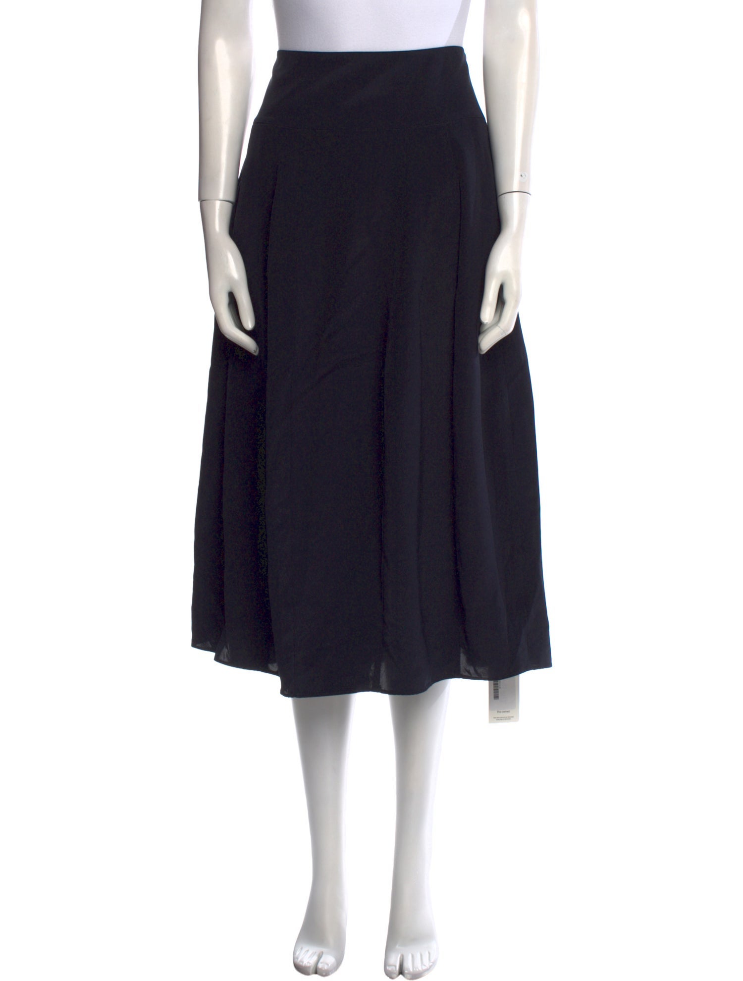 Tibi Silk Midi Length Skirt