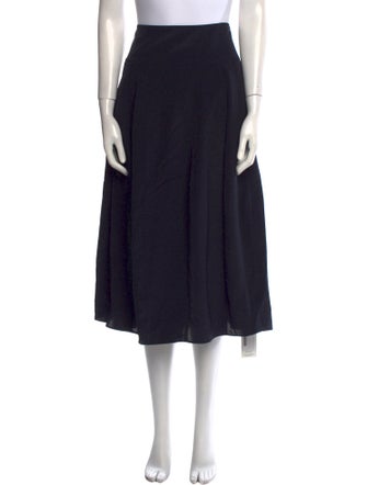 Tibi Silk Midi Length Skirt