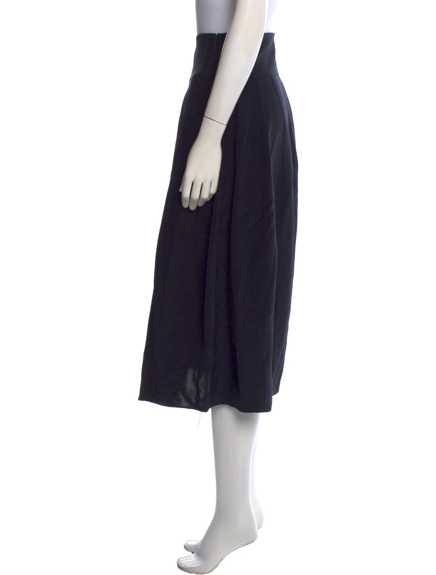 Tibi Silk Midi Length Skirt