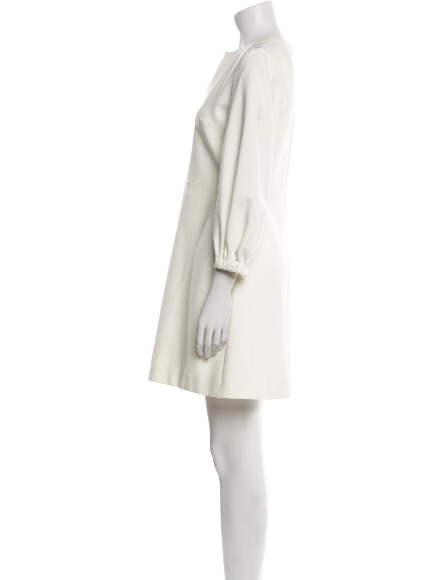 Tibi V-Neck Mini Dress