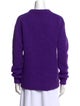 Tibi Alpaca Crew Neck Sweater