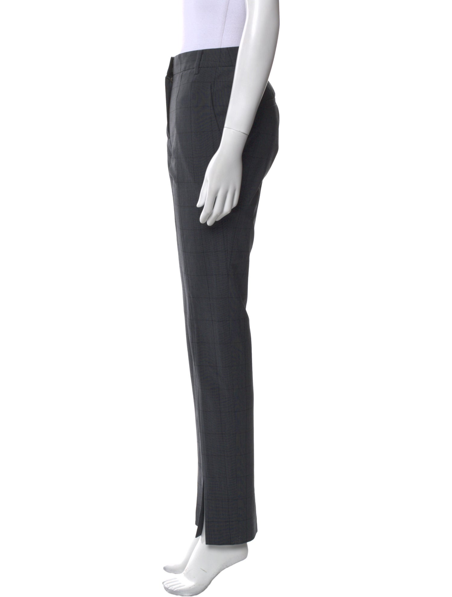 Tibi Wool Skinny Leg Pants