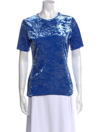 Tibi Tie-Dye Print Crew Neck T-Shirt