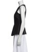 Tibi Scoop Neck Sleeveless Top