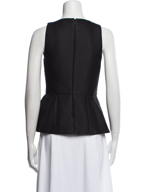 Tibi Scoop Neck Sleeveless Top