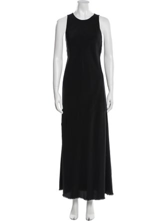 Tibi Silk Long Dress