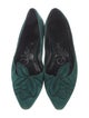 Tibi Suede Printed Flats