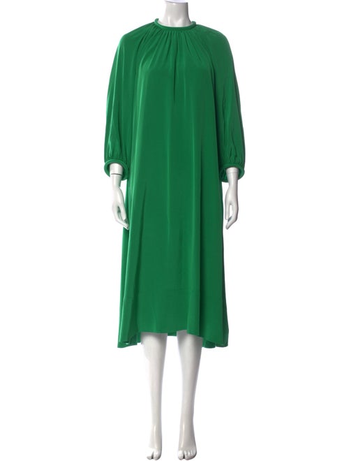 Tibi Silk Midi Length Dress