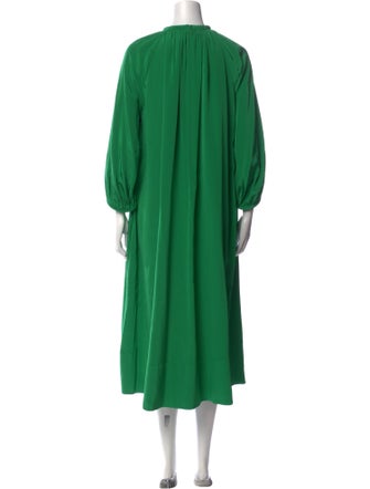Tibi Silk Midi Length Dress