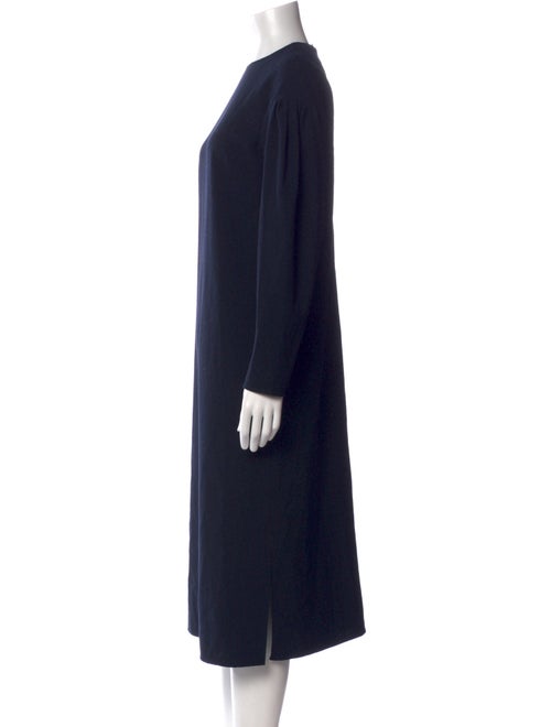 Tibi Crew Neck Midi Length Dress