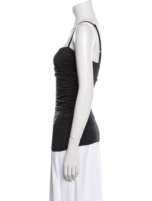 Tibi Square Neckline Sleeveless Top
