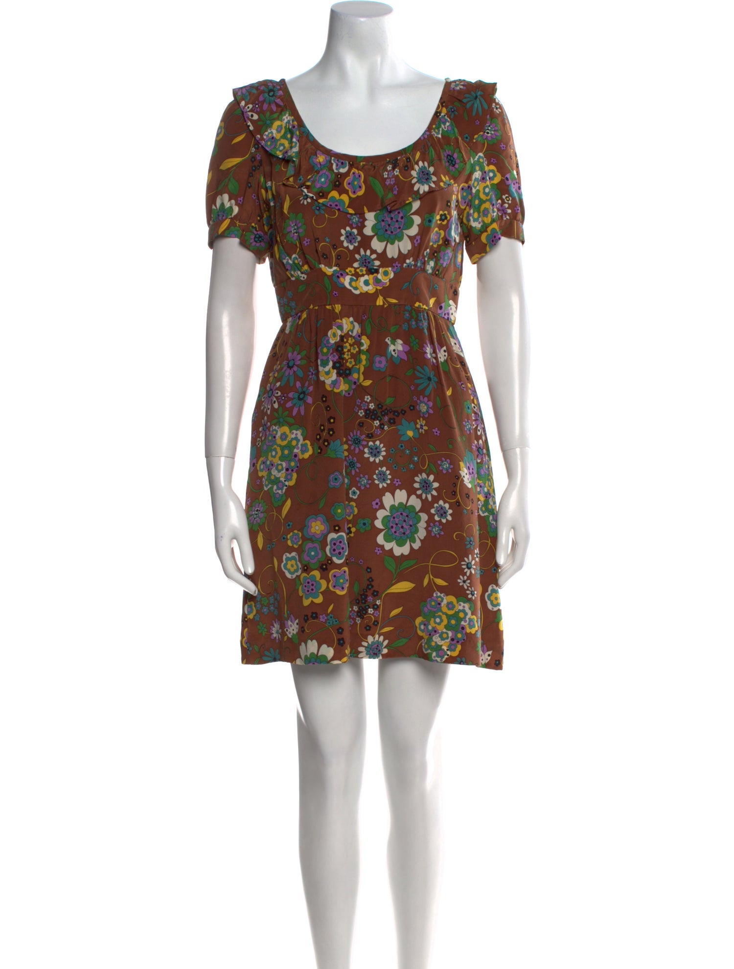 Tibi Silk Mini Dress