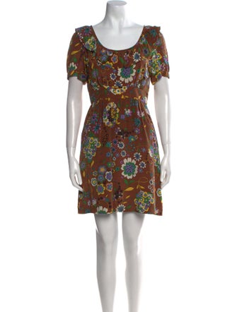 Tibi Silk Mini Dress