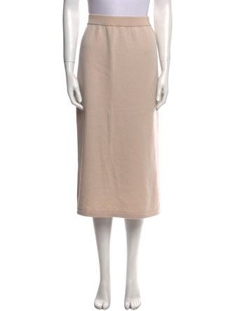 Tibi Cashmere Midi Length Skirt