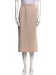 Tibi Cashmere Midi Length Skirt