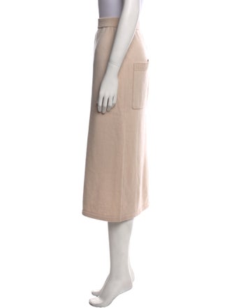 Tibi Cashmere Midi Length Skirt