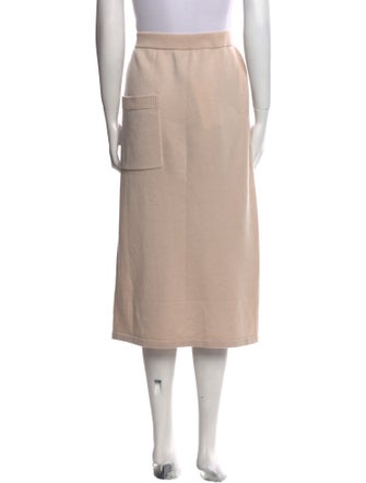 Tibi Cashmere Midi Length Skirt