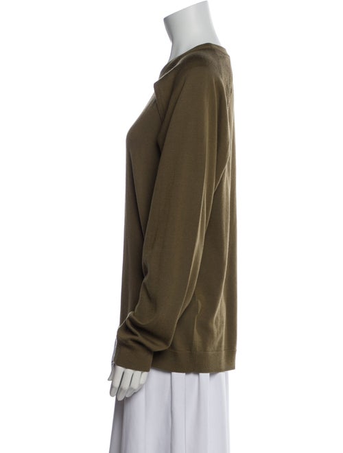 Tibi Wool Crew Neck Sweater