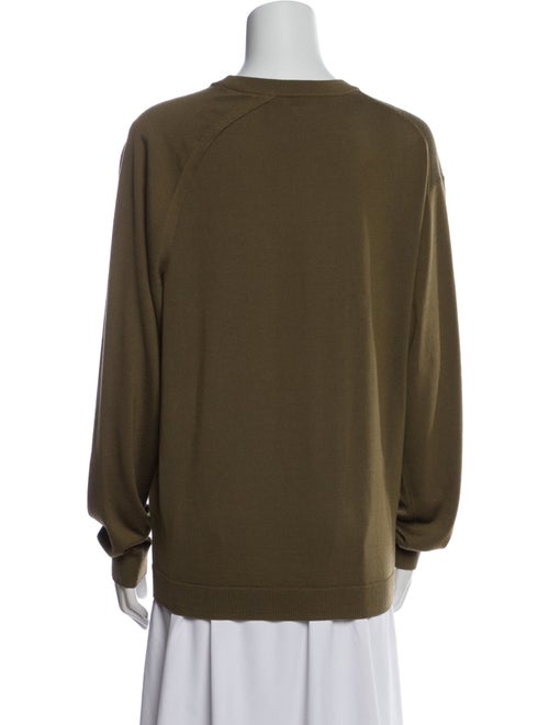 Tibi Wool Crew Neck Sweater