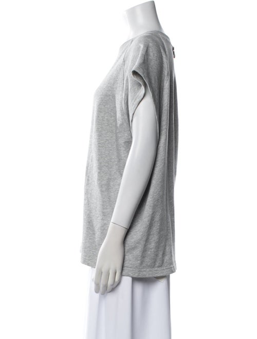 Tibi Crew Neck Short Sleeve T-Shirt