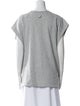 Tibi Crew Neck Short Sleeve T-Shirt