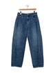 Tibi High-Rise Wide Leg Jeans