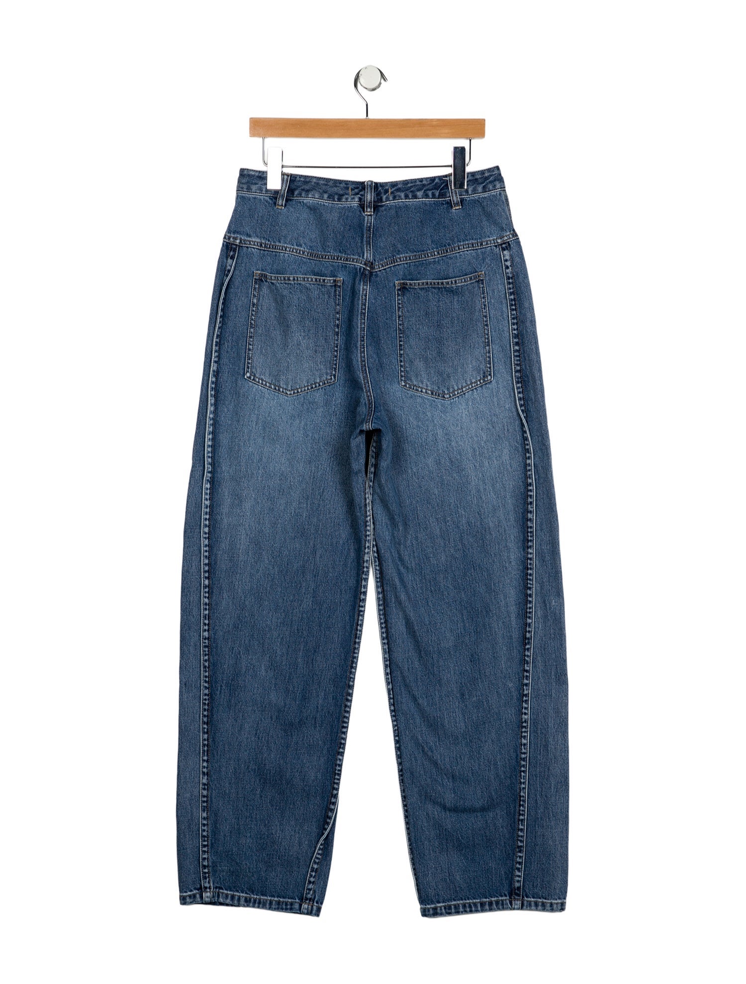 Tibi High-Rise Wide Leg Jeans