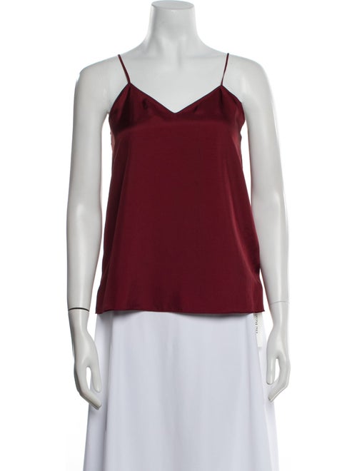 Tibi V-Neck Sleeveless Top
