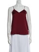 Tibi V-Neck Sleeveless Top