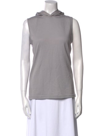 Tibi Wool Cowl Neck Sweatshirt