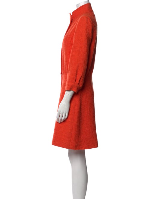 Tibi Mock Neck Mini Dress