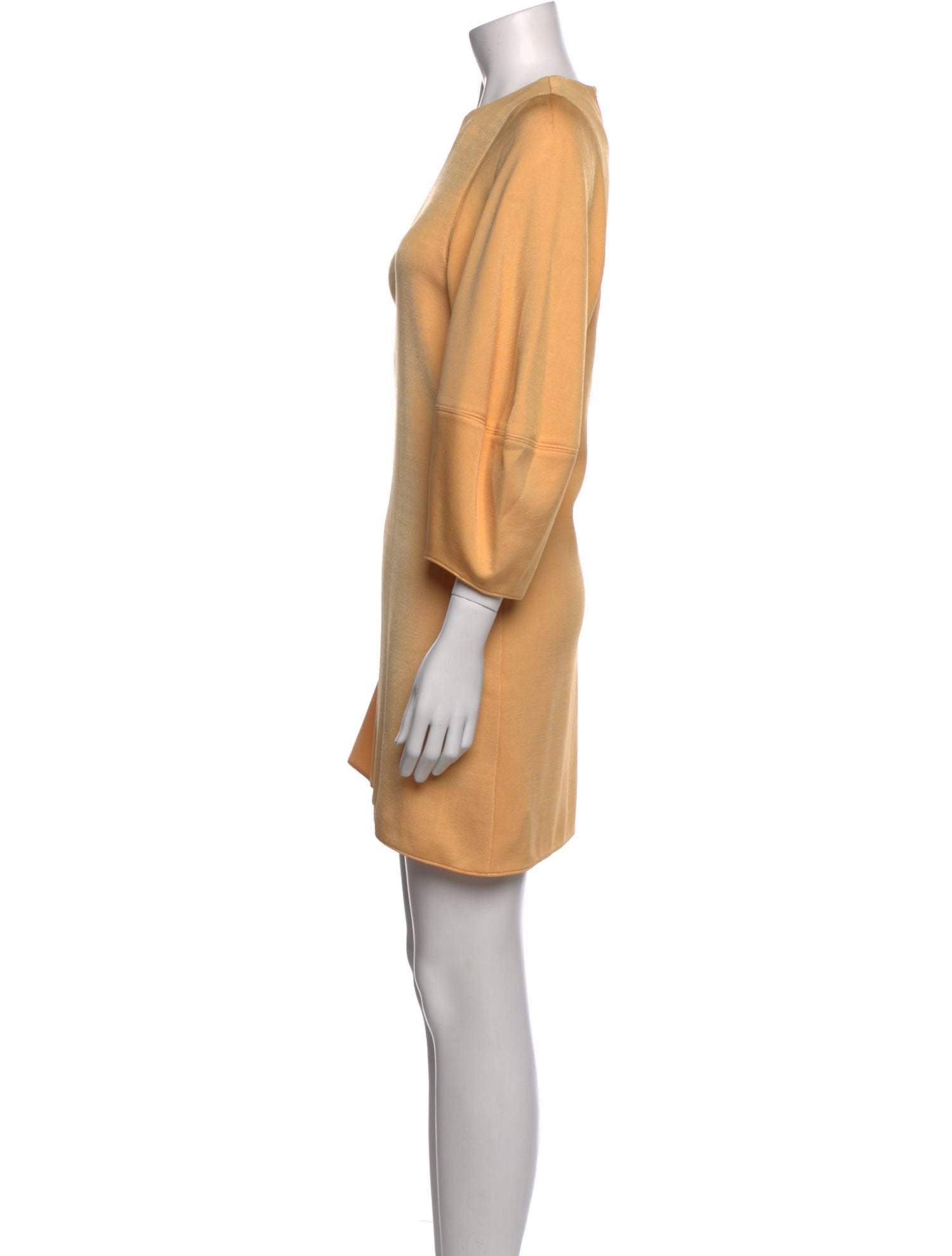 Tibi Crew Neck Mini Dress