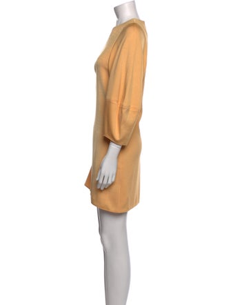 Tibi Crew Neck Mini Dress